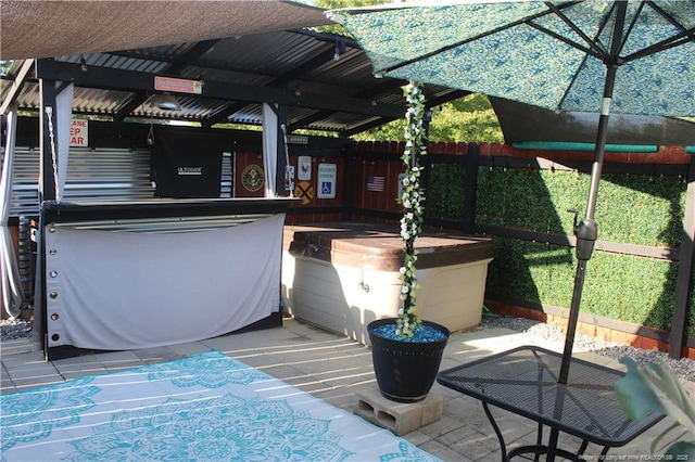 411 Rainey Dr, Spring Lake, NC 28390 - view of patio / terrace