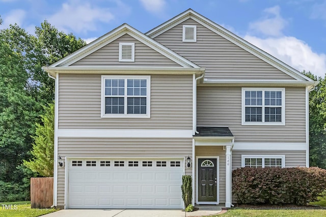 160 Chandler Springs Dr, Holly Springs, NC 27540 - traditional-style home featuring concrete driveway and a garage