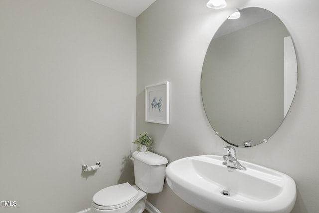160 Chandler Springs Dr, Holly Springs, NC 27540 - bathroom with a sink and toilet