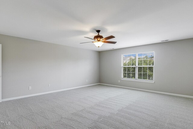 160 Chandler Springs Dr, Holly Springs, NC 27540 - unfurnished room featuring a ceiling fan and carpet flooring