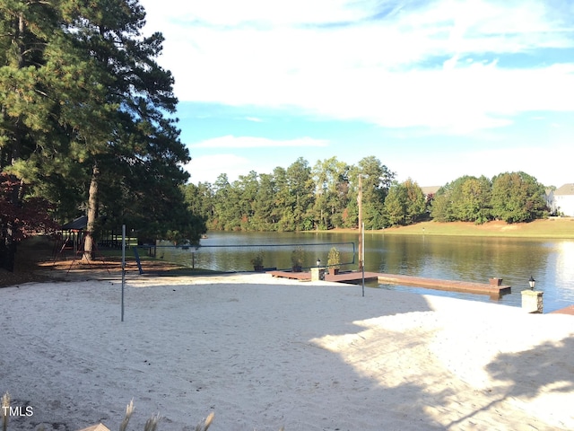 1213 Silver Beach Way, Raleigh, NC 27606 - view of property's community featuring a water view