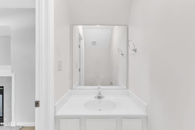 4825 Windbreak Ln, Raleigh, NC 27616 - bathroom with vanity