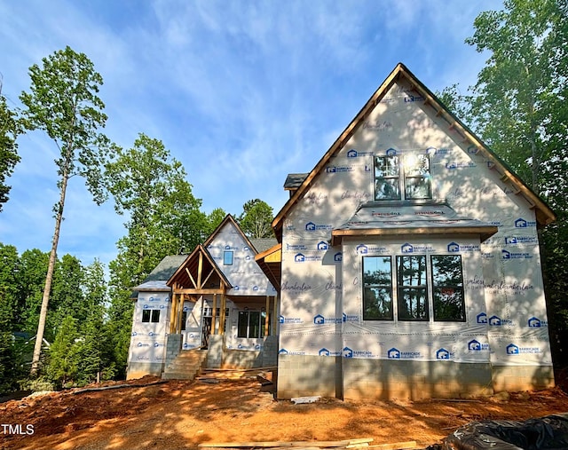 8 Pin Tail Ct, Pittsboro, NC 27312 - view of property under construction