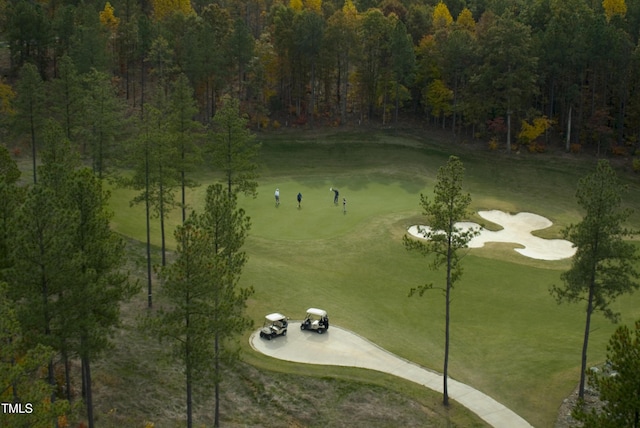 8 Pin Tail Ct, Pittsboro, NC 27312 - aerial view of property's location with a local golf course