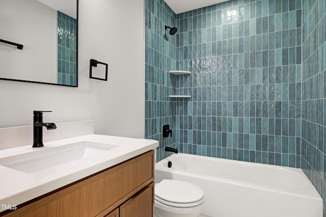 1410 Joe Louis Ave, Raleigh, NC 27610 - full bath featuring vanity and bathtub / shower combination