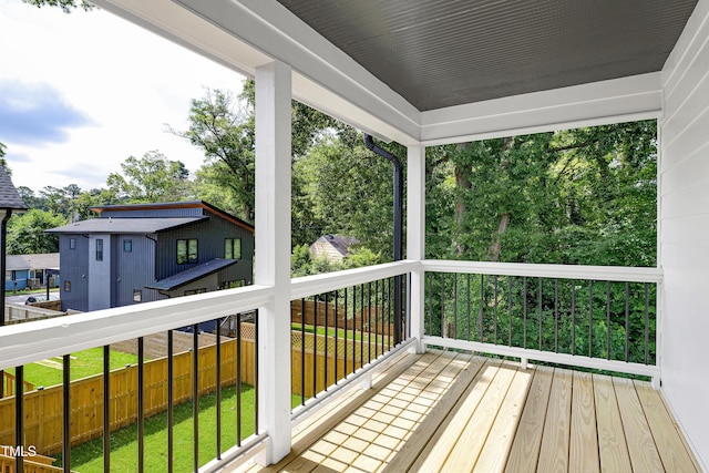 1410 Joe Louis Ave, Raleigh, NC 27610 - deck featuring a lawn