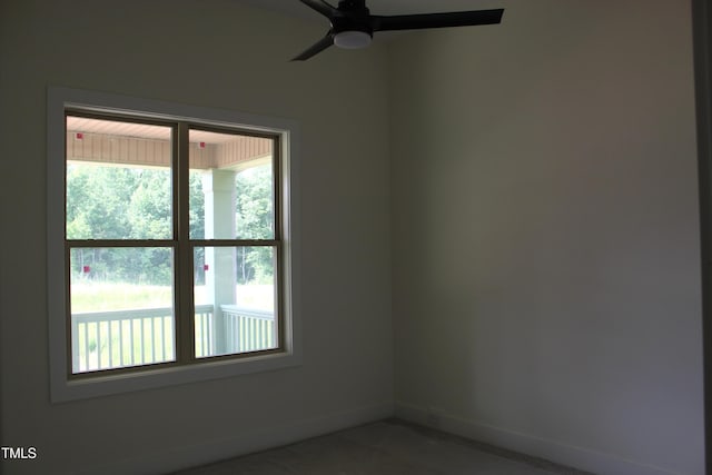 70 Basil Ct, Franklinton, NC 27525 - unfurnished room featuring baseboards and a ceiling fan