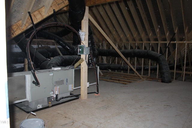 70 Basil Ct, Franklinton, NC 27525 - view of unfinished attic