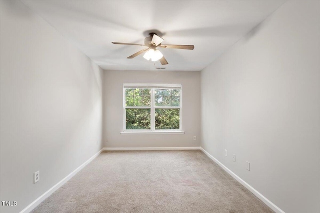 330 Gilman Ln Unit 109, Raleigh, NC 27610 - empty room featuring a ceiling fan and carpet flooring