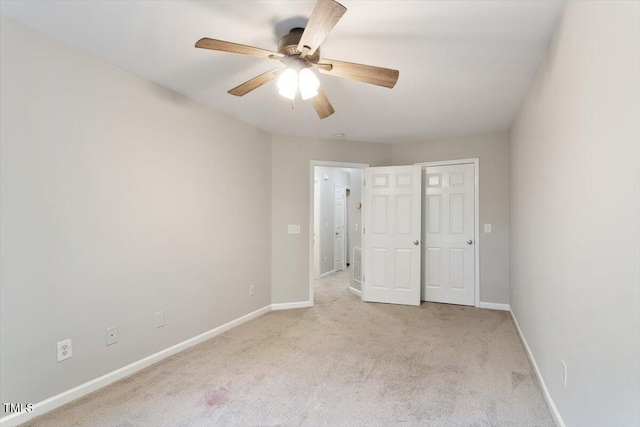 330 Gilman Ln Unit 109, Raleigh, NC 27610 - unfurnished bedroom with carpet flooring and a ceiling fan