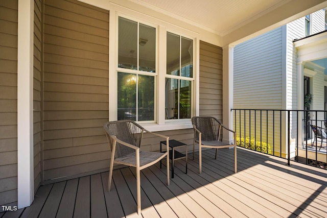 1168 Great Ridge Parkway, Chapel Hill, NC 27516 - view of wooden porch