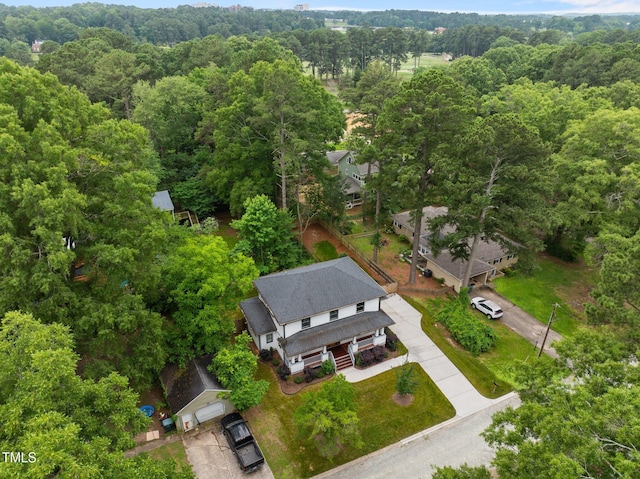 2551 Drake Ave, Durham, NC 27705 - aerial view of a forest