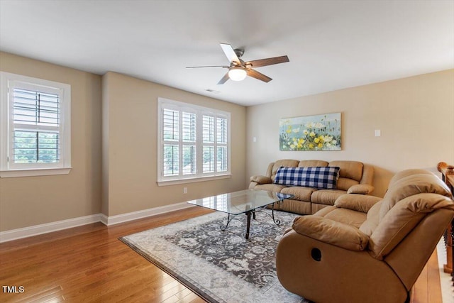 150 Saint Mellion St, Raleigh, NC 27603 - living area with light wood-style floors and ceiling fan