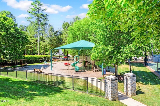 150 Saint Mellion St, Raleigh, NC 27603 - view of communal playground