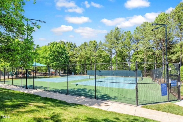 150 Saint Mellion St, Raleigh, NC 27603 - view of tennis court
