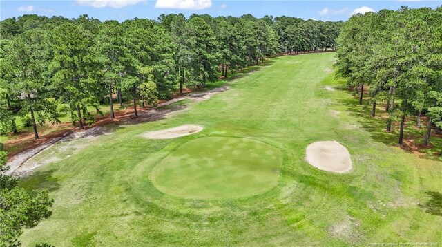 140 Bledsoe St, Hope Mills, NC 28348 - view of yard featuring view of golf course