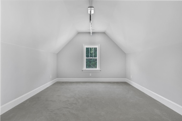 6900 Staghorn Ln, Raleigh, NC 27615 - bonus room featuring carpet flooring and vaulted ceiling