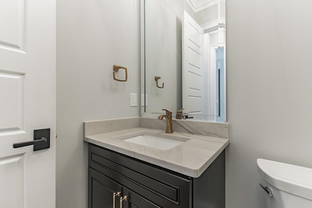 6900 Staghorn Ln, Raleigh, NC 27615 - bathroom featuring vanity and toilet