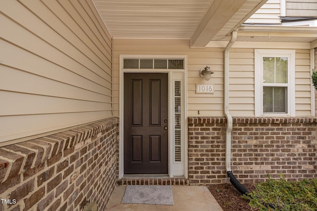1016 Kingston Grove Dr, Cary, NC 27519 - entrance to property featuring brick siding