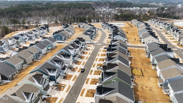 2346 Mckenzie Ridge Ln, Apex, NC 27502 - aerial view of property and surrounding area with nearby suburban area