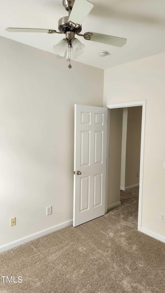 1016 Dotson Way, Apex, NC 27523 - unfurnished bedroom with carpet and ceiling fan