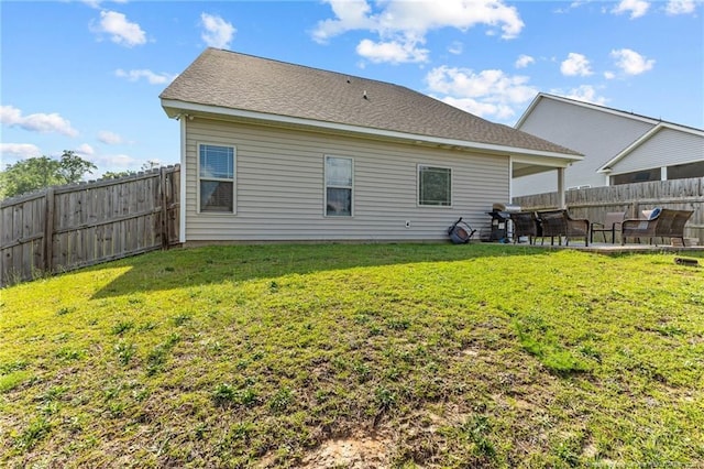 5135 Paul Peel Pl, Hope Mills, NC 28348 - back of house featuring a patio area