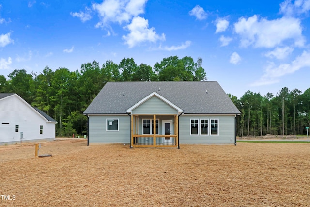 222 Cherrybirch Ln, Zebulon, NC 27597 - view of front of house featuring roof with shingles