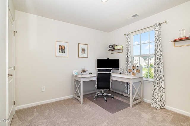 248 Amber Acorn Ave, Raleigh, NC 27603 - carpeted office with baseboards