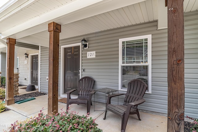 121 Longleaf Pine St, Clayton, NC 27527 - view of covered porch