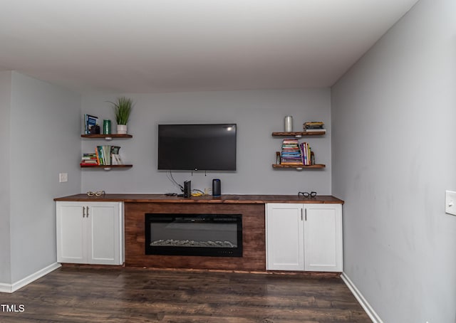 121 Longleaf Pine St, Clayton, NC 27527 - living area featuring dark wood-style flooring