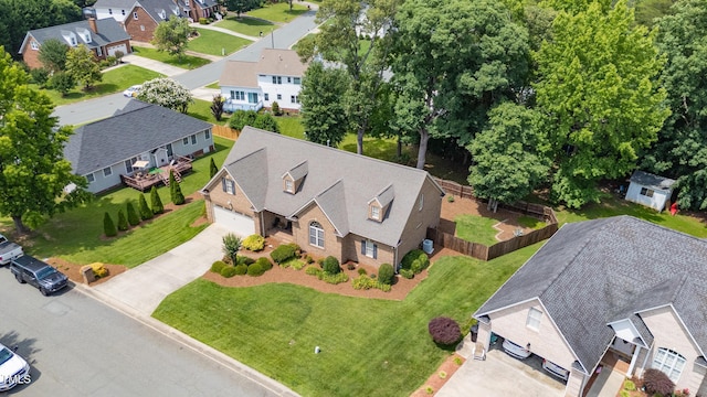 412 Whitt Ave, Burlington, NC 27215 - aerial view of residential area