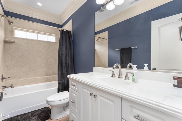 412 Whitt Ave, Burlington, NC 27215 - full bathroom with vanity and shower / tub combo with curtain