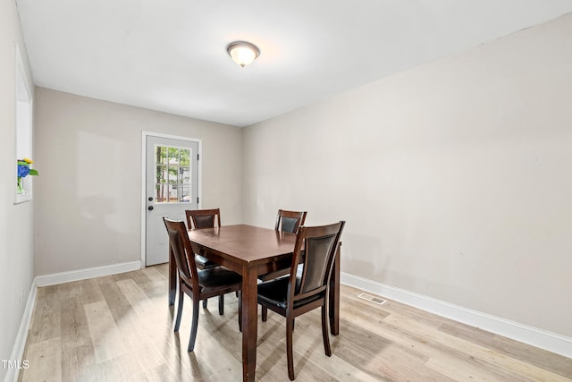 2809 Titleist Dr, Hillsborough, NC 27278 - dining space with light wood-type flooring