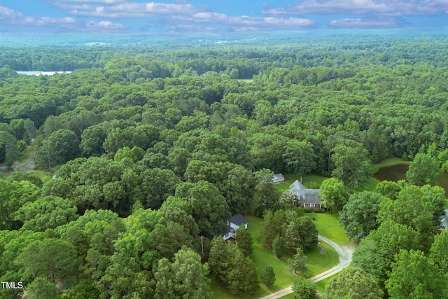 2809 Titleist Dr, Hillsborough, NC 27278 - aerial view of a heavily wooded area