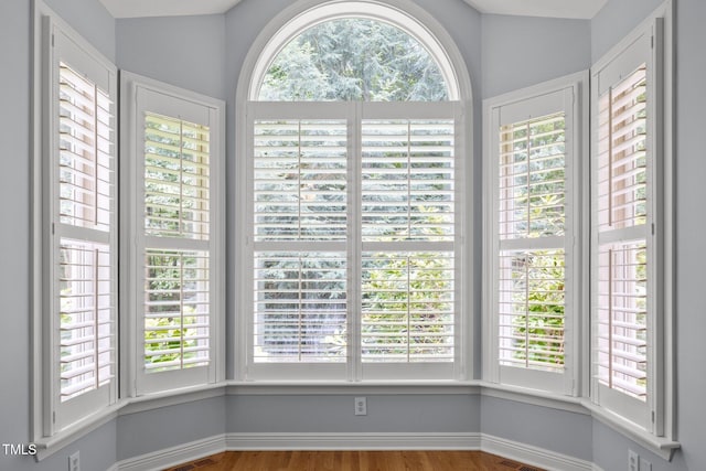 300 Oak Ridge Dr, Hillsborough, NC 27278 - detailed view of wood finished floors and baseboards