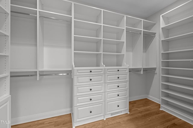 300 Oak Ridge Dr, Hillsborough, NC 27278 - walk in closet with light wood-type flooring
