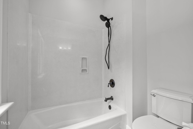 300 Oak Ridge Dr, Hillsborough, NC 27278 - full bathroom with washtub / shower combination and toilet