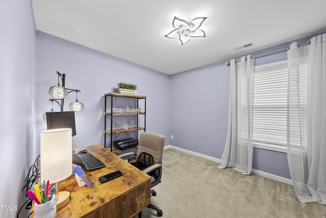 1625 Main Divide Dr, Wake Forest, NC 27587 - carpeted home office with baseboards