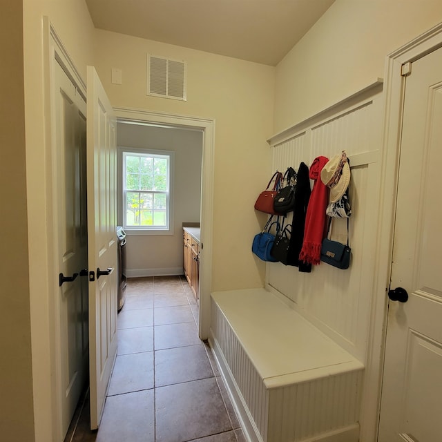 502 Willowmere Ct, Cary, NC 27513 - mudroom with light tile patterned floors