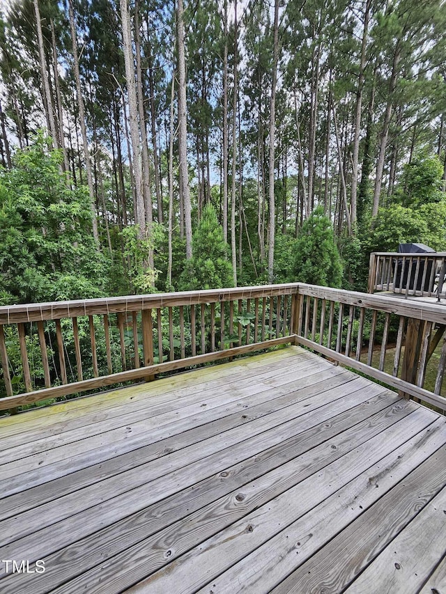 1005 Lathrop Ln, Apex, NC 27523 - view of deck