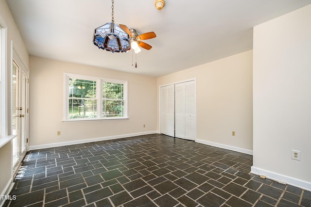420 Lipscomb Grove Church Rd, Hillsborough, NC 27278 - unfurnished bedroom with a closet and ceiling fan