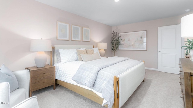1911 Hinesley Dr, Durham, NC 27703 - bedroom with light colored carpet and baseboards