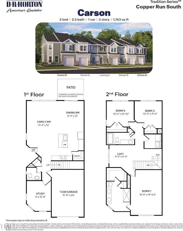 1911 Hinesley Dr, Durham, NC 27703 - view of home floor plan