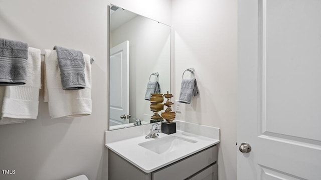 413 Belgian Red Way, Wake Forest, NC 27587 - half bath with vanity and toilet