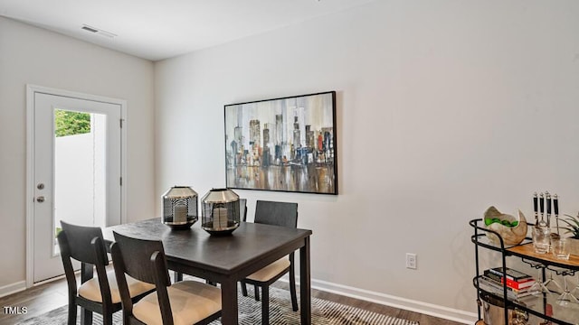 419 Belgian Red Way, Wake Forest, NC 27587 - dining area with wood finished floors