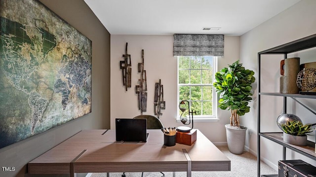 429 Belgian Red Way, Wake Forest, NC 27587 - home office with carpet and baseboards