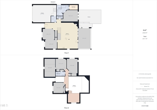 7501 Montibillo Pkwy, Durham, NC 27713 - view of room layout
