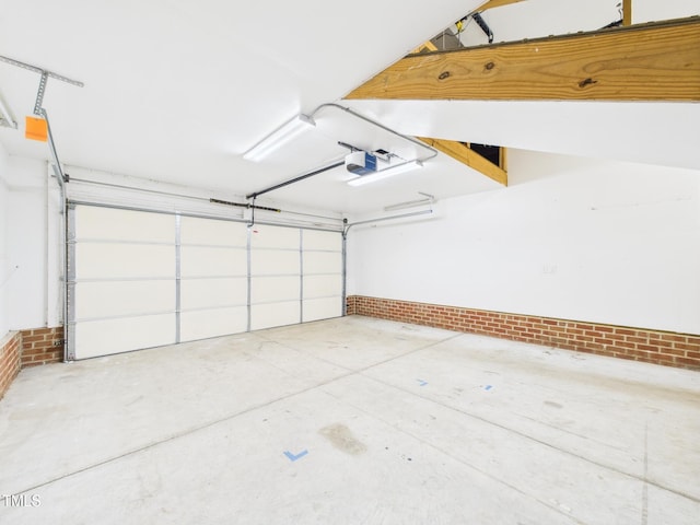 7501 Montibillo Pkwy, Durham, NC 27713 - garage with a garage door opener