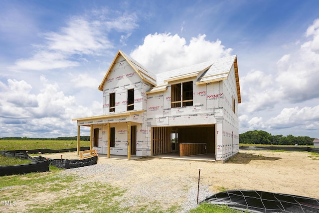 7678 New Sandy Hill Church Rd, Sims, NC 27880 - view of property in mid-construction