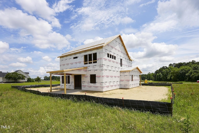 7678 New Sandy Hill Church Rd, Sims, NC 27880 - rear view of house featuring driveway